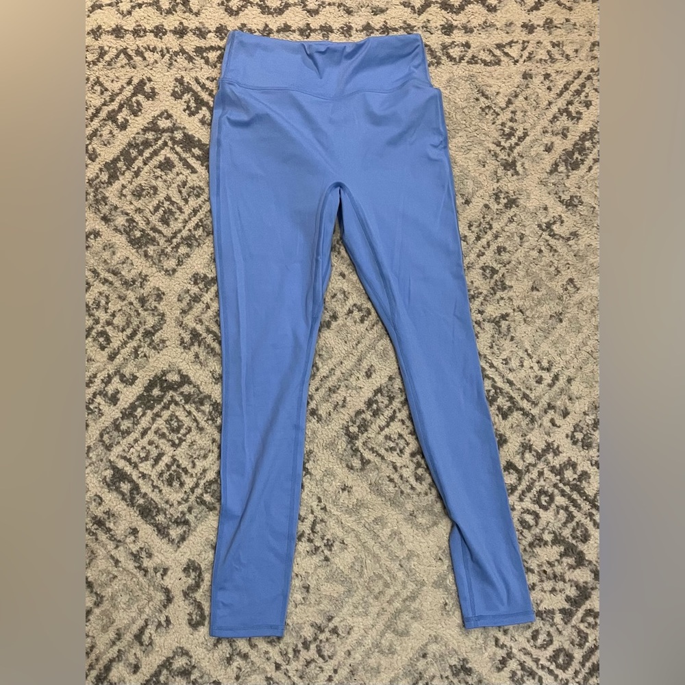 Blue leggings